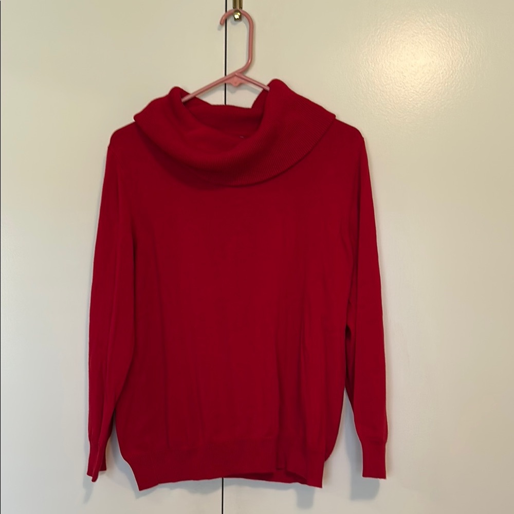 Cozy Draper’s and Damon’s Red Women's Sweater